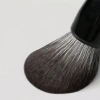 Black single makeup brush, soft and fluffy bristles, shiny black handle, beauty tool wholesale Item Picture